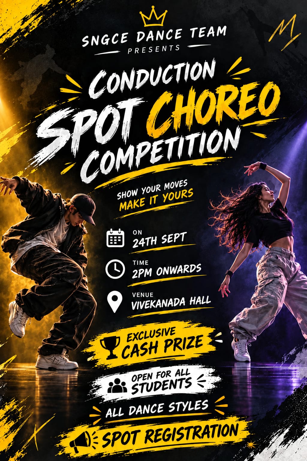 Conduction Spot Choreo Competition - Dance Team